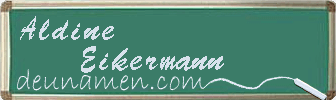 Aldine Eikermann Visitenkarte